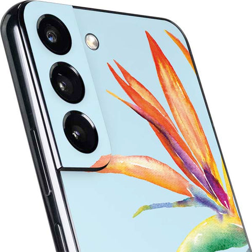 Birds of Paradise Summer Galaxy S22 Plus Skin